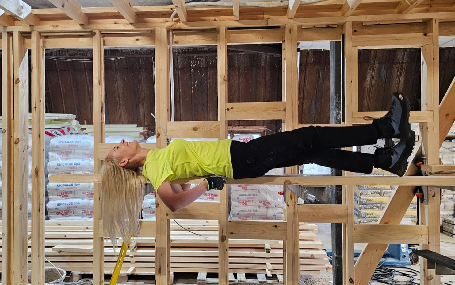 Building the new generation of sauna — hempcrete craftsmanship