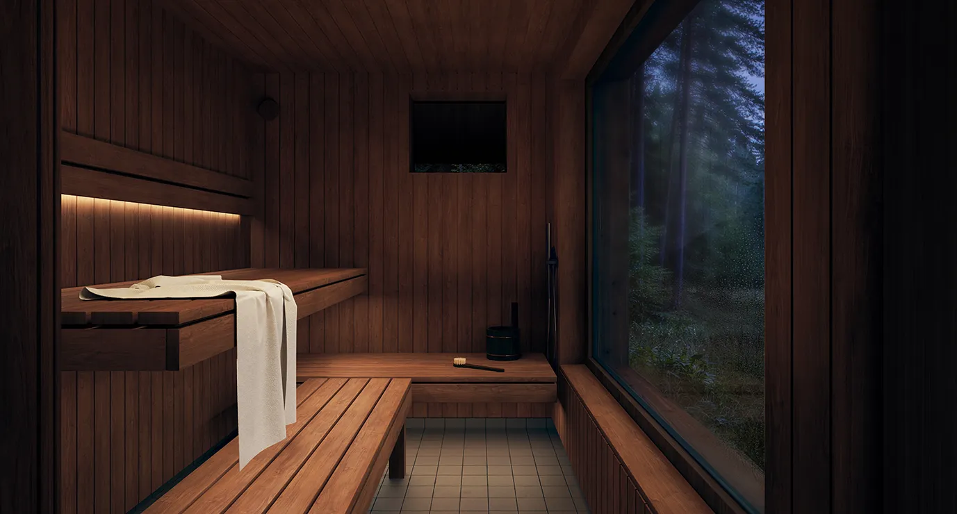 Flexible sauna configuration